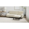 TiramisuBest Grey 2-Seater Sofa Sleeper with Recline Function, Modern Fabric Loveseat Convertible Couch Bed, Sofa for Living & Apartment - 3 of 4
