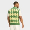 Houston White Men's Sweater Vests - Green - 2 of 3