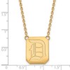 Black Bow Jewelry 14k Yellow Gold Duquesne Dukes NCAA Necklace 18 Inch - 3 of 4