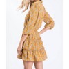 Women's Floral Ruffle Mini Dress - Hailey & Co - 4 of 4