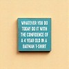 Slickblue Inspirational Wood Wall Sign 7x7 – Funny Motivational Quote for Office, Bedroom or Entryway, Color Options - 2 of 3
