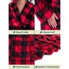 PAVILIA Womens Robe Fleece Plush Soft, Fluffy Fuzzy Cozy Warm Lightweight Bathrobe, Shower Spa House Long - 3 of 4