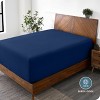 22 Inch Extra Deep Pocket Microfiber Fitted Sheet by Bare Home - 3 of 4