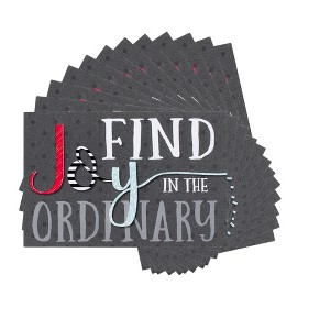 Find Joy in The Ordinary Mini Cardstock Bookmarks Pack of 24 - 1 of 2