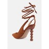 Spiced Night Fantasy Heel Lace-Up Sandals - 3 of 4