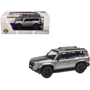 2024 Toyota Land Cruiser 250 Prado Meteor Shower Silver Metallic 1/64 Diecast Model Car by Paragon - 1 of 4