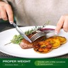 BRINJOY 20-Piece Stainless Steel Silverware Set - Mirror Polished Cutlery Set for 4, Dishwasher Safe - 4 of 4