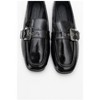 Clarion - Black Patent Leather Loafers (Women) | Forever & Always Shoes - 2 of 4
