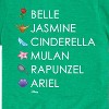 Boys' - Disney - Princess List Icons Short Sleeve Graphic T-Shirt - 2 of 4