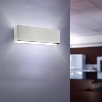 Nikita Matte Nickel Dimmable LED Wall Sconce