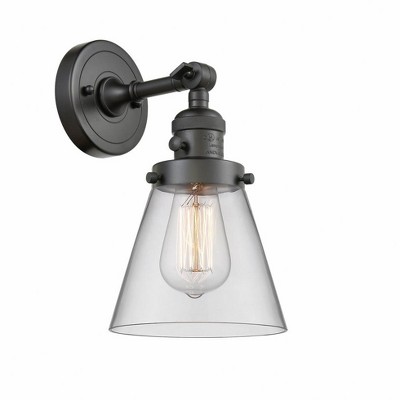 Cone - 1 Light Wall Sconce In Industrial Style-10 Inches Tall and 6.25 Inches Wide