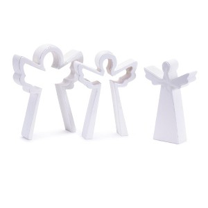Melrose Wood Angel Puzzle (Set of 2) - 1 of 3