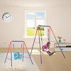 Hotraffy 2 in 1 baby swing mental plastic safe swing set - 3 of 4