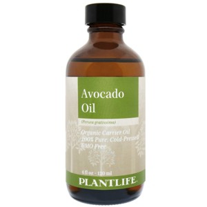 Plantlife Avocado Carrier Oil – Cold-Pressed, Non-GMO & Gluten-Free – Hydrating & Nourishing for Skin, Hair & Personal Care - 1 of 4