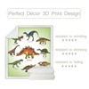 SEVOBAL Baby Blankets Dinosaur Family Fleece Throw Blanket Fuzzy Soft Warm Blanket Cozy Blankets for All Seasons, Multicolored, 51"*59"*0.25" - 2 of 4