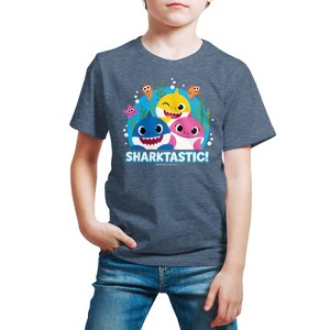 Boys' - Baby Shark - Sharktastic Short Sleeve Graphic T-Shirt - 1 of 4