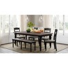 Jofran,Madison County Rustic Reclaimed Pine Farmhouse Slatback Dining Chair (Set of 2) - 2 of 4