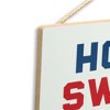 MLB Chicago Cubs Home Sweet Home Hanging Wood Wall Decor - 4 of 4