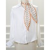 Allegra K Women's Fashion Skinny Scarves Hair Band Ribbon Bag Accessory Neckerchief - 2 of 4