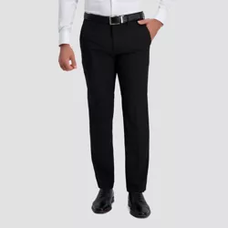 Haggar H26 Men's Premium Stretch Straight Fit Trousers - Black 30x30