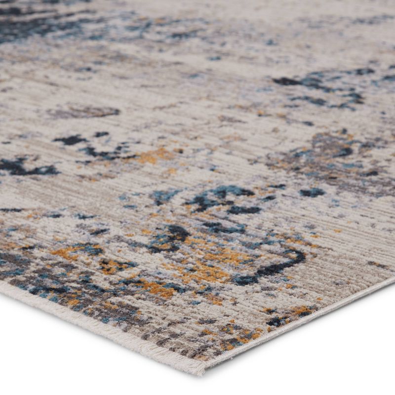 Terrior Abstract Area Rug Blue/Gold - Jaipur Living, 3 of 8
