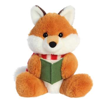 Small Plush Stuffed Animal Fox Toys R Us Orange Brown 2013 9.5 Tall