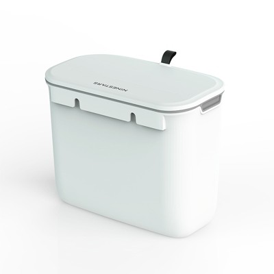 Chery Life Plastic Hanging Trash Can with Lid