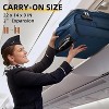 LLHZSY Suitcase with Duffel Bag Expandable Upright Travel Luggage - 3 of 4