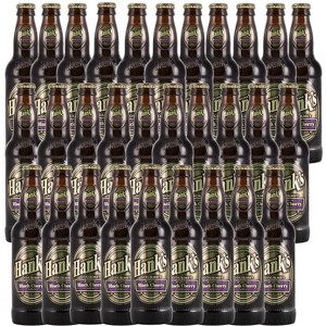 Hank's Genuine Gourmet Black Cherry Soda, 12 fl oz Bottles – Premium Craft Soda with Bold, Creamy Flavor – Made with Wishniak Cherries, Pack of 30 - 1 of 1