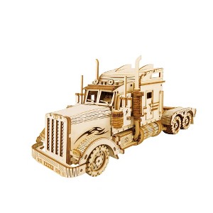 Hands Craft Modern Wooden Puzzle Truck - 1 of 4