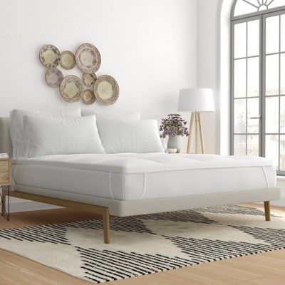 Ultra Soft Mattress Topper, 3" Overfilled Down Alternative Pad - Becky Cameron