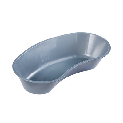 McKesson Emesis Basin Graphite 16 oz. Plastic Single Patient Use 56-80327, 250 Ct