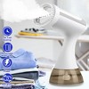 NewHome "1500W Handheld Garment Steamer with Lint Brush, 350ML Water Tank, Wet/Dry Ironing for Travel & Home" White - 4 of 4