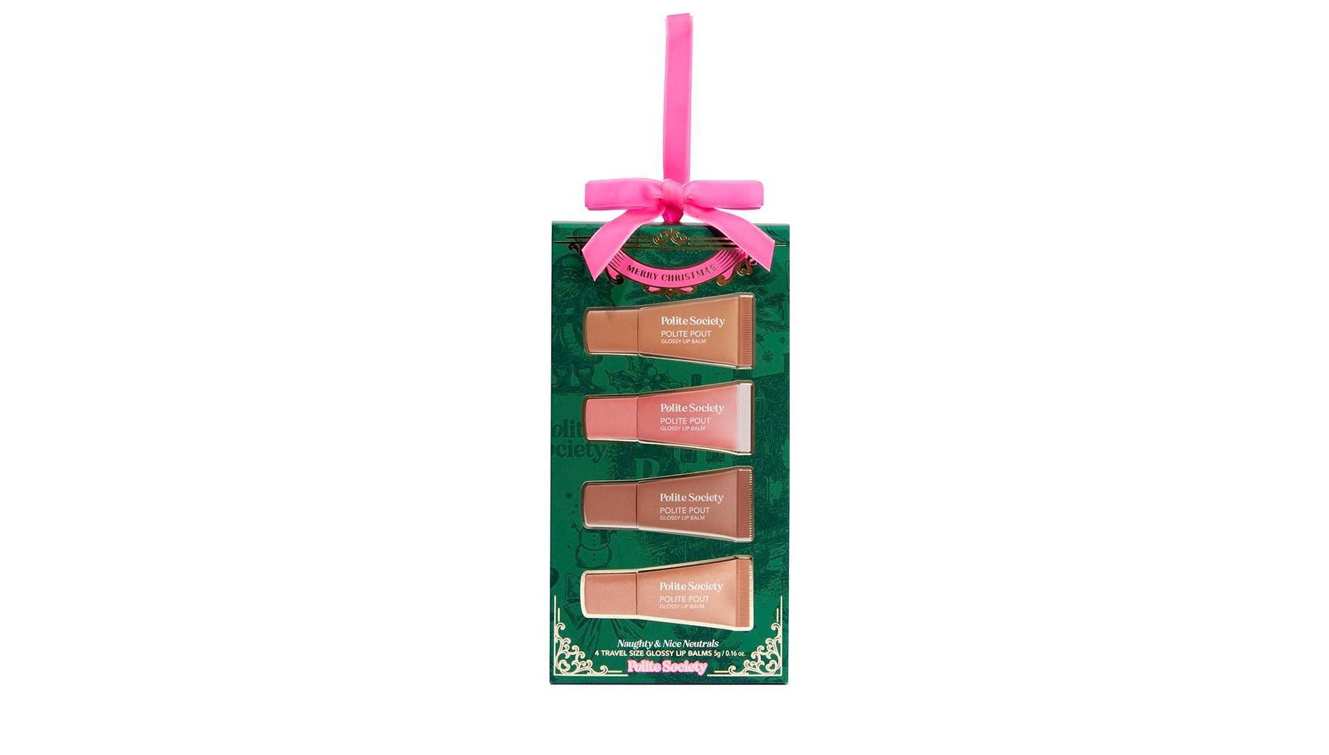 Polite Society Naughty & Nice Neutrals 4 Travel Size Polite Pouts 0.71oz - Ulta Beauty