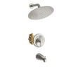 PAGED Premium Modern Rain Showerhead System with 10-Inch High-Pressure Shower Valve for Restroom and Bathroom - 4 of 4