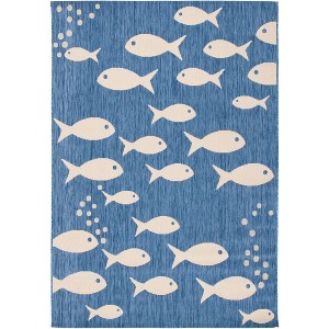 Courtyard CY6012 Power Loomed Indoor/Outdoor Area Rug  - Safavieh - 1 of 2