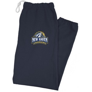 University of New Haven Officially Licensed Apparel - Primary Logo Team Color Jogger Sweatpants - 1 of 4