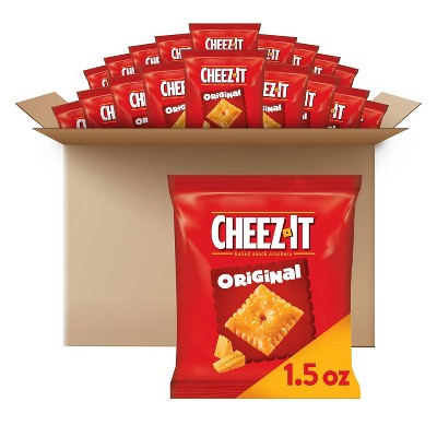 Cheez-it Crackers, Original - 1.5 Oz Bag (60 Count)