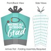 Big Dot of Happiness Medical School Grad - Table Decorations - Doctor Graduation Party Fold and Flare Centerpieces - 10 Count - 2 of 4