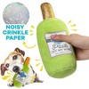 Prime Pets Plush Dog Toys, 3 Pack Crinkle Squeaky Set for Small Medium Large Dogs, Stuffed Puppy Chew Toys - 2 of 4