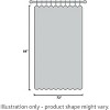 Waffle Matte Shower Curtain Large 72 x 84 - 4 of 4
