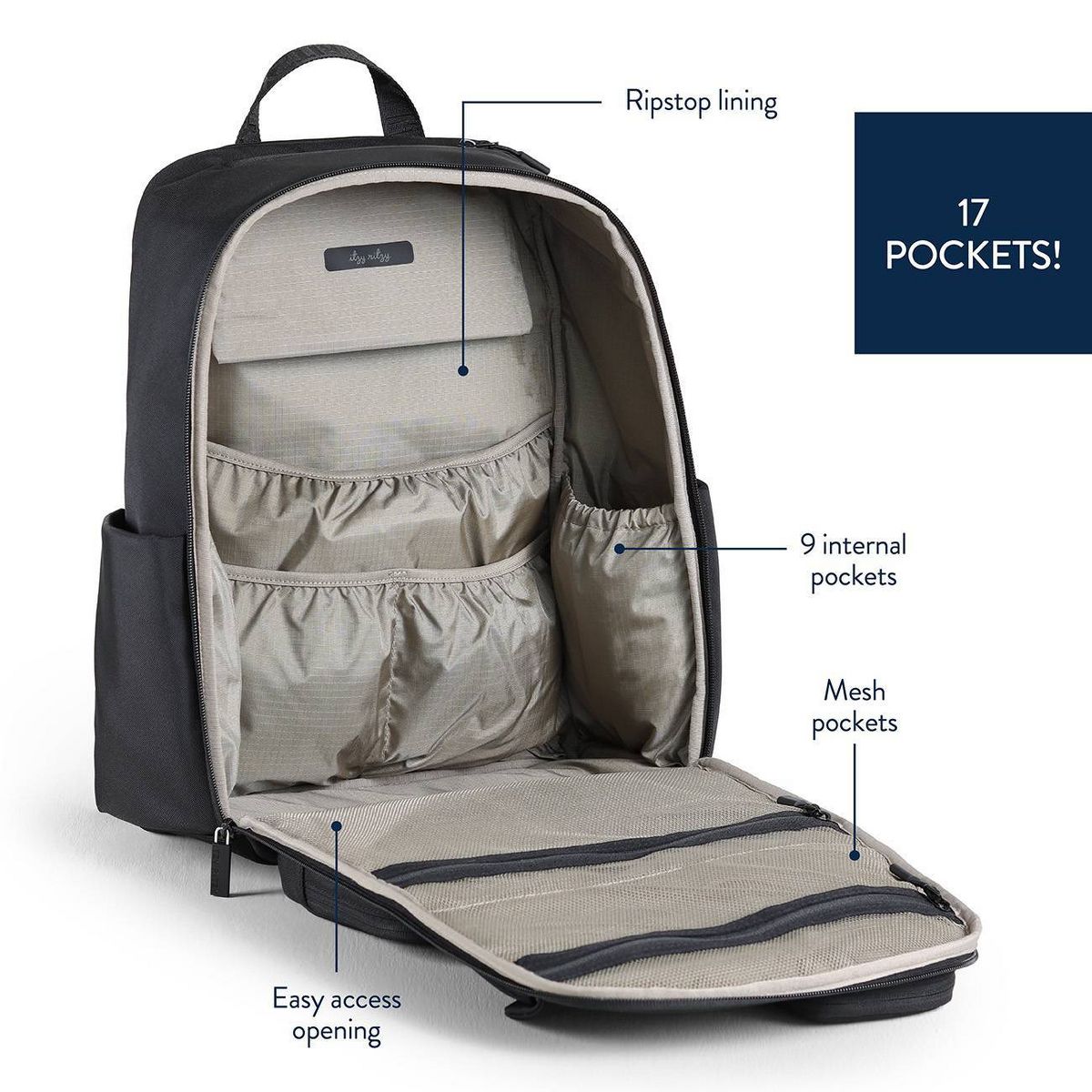 Itzy Ritzy Belong Utility Backpack Diaper Bag - thumbnail 4