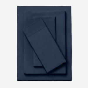 BrylaneHome BH Studio Solid Microfiber Sheet Set - 1 of 4