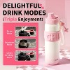 24 oz Insulated Water Bottle with Straw Lid - Stainless Steel Leak Proof Thermos - 2 of 4