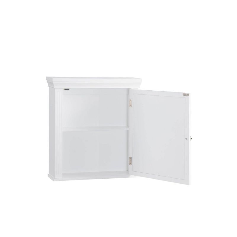 Chestnut Medicine Wall Cabinet White - Elegant Home Fashions, 5 of 7