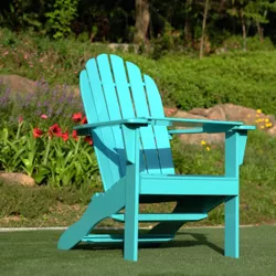Alston Adirondack Chair with Free Tray Table Blue - Cambridge Casual