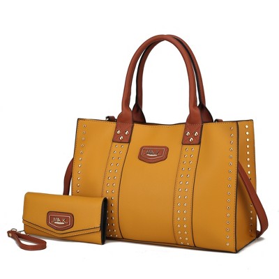 MKF Collection Davina Vegan Leather Women’s Tote Bag with wallet by Mia K