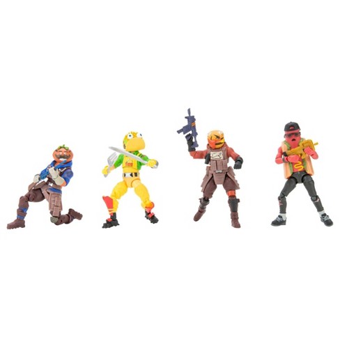 Ubestemt Athletic effektiv Fortnite Squad Mode Tomatotown Legends 4-figure Pack, Series 6, Including  Weapons, Harvesting Tools, Building Materials, Stands, And More : Target
