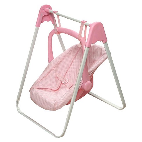 Pink Gingham Backpack for American Girl Dolls