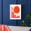 Mojave Sunrise - 18" X 24" - Tangerine/Pink - Framed Wall Art - WLA2049 - Safavieh - 2 of 4